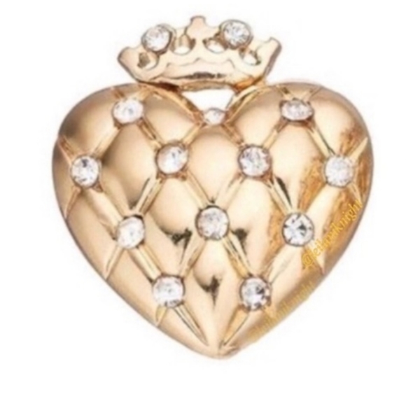 Juicy Couture Puffed Heart Earrings 👑 - Picture 9 of 10